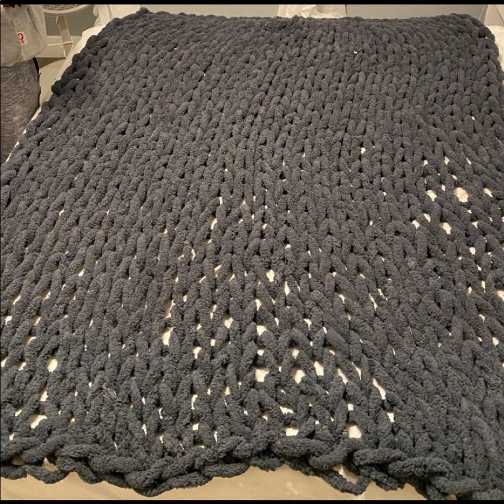 Chunky Knit Blanket